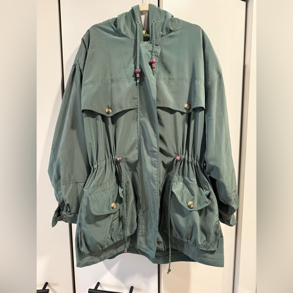 Adrian Jordan; Stylish Green Women's Jacket